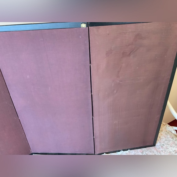 CHINESE SILK SCREEN CIRCA 1980’S COSTAL PRINT STYLE CHINESE PRINTED SILK SCREEN - Picture 12 of 14